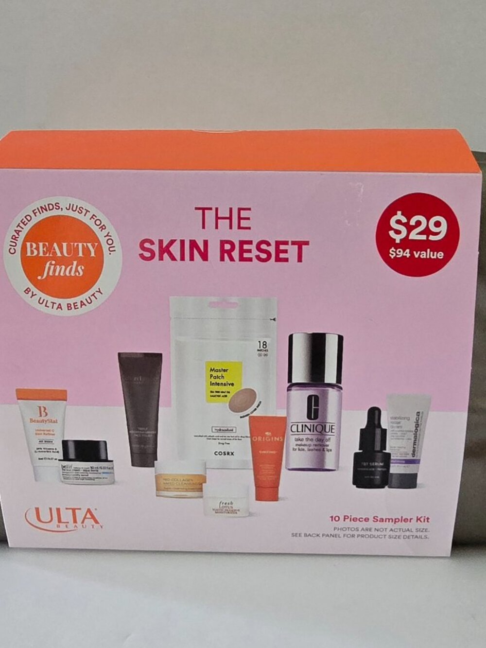 Beauty Finds by Ulta - The Skin Reset 10-Piece Sample Size Face Skin Care Set